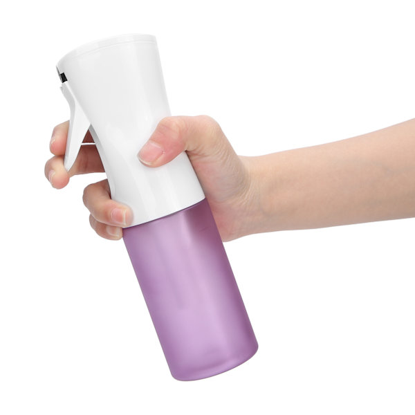 200 ml suihkepullo, täytettävä jatkuva vesisumupullo hiusten muotoiluun puutarhanhoito ihonhoitoon Violetti