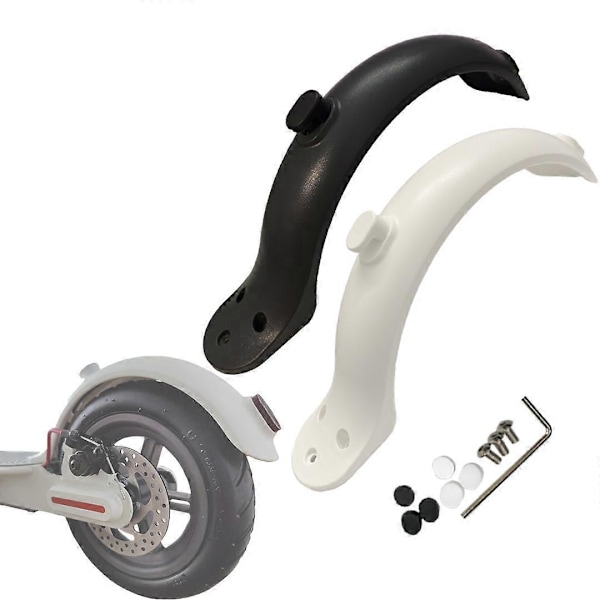 Svart Scooter Stänkskärm Bakre För Bakre Stänkskärm Scooter Ersättningstillbehör Passar Xiaomi M365