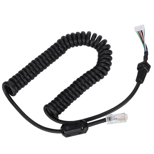 Opdateret version til YAESU 6-pin håndmikrofonkabel med magnetisk ringtilbehør