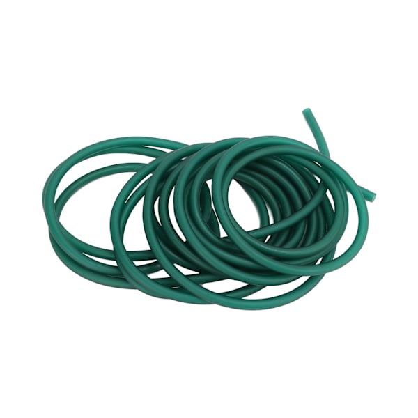 Q4070 5M Naturlig Latex Gummirør Stræk Elastisk Rør Udendørs Jagt Udskiftning Bånd Is Grøn