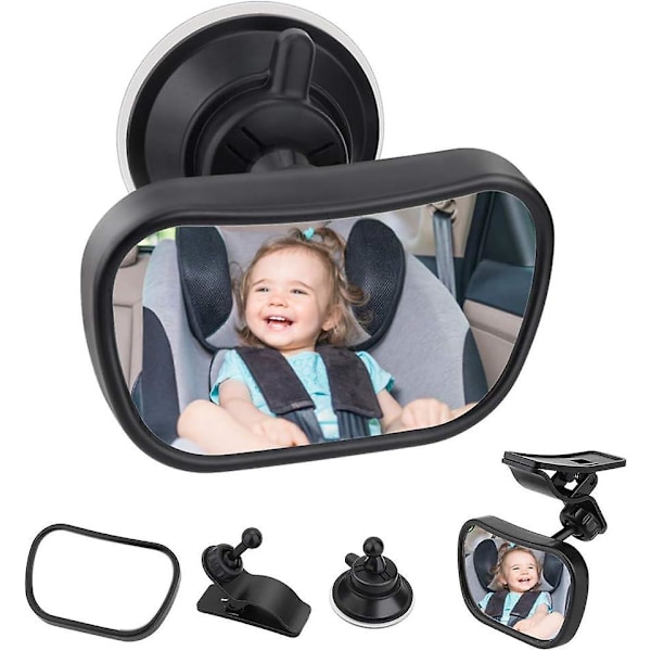 Bilbarnstolsspegel, Baby Backspegel, Baby Baksätesspegel för Bilsäkerhet