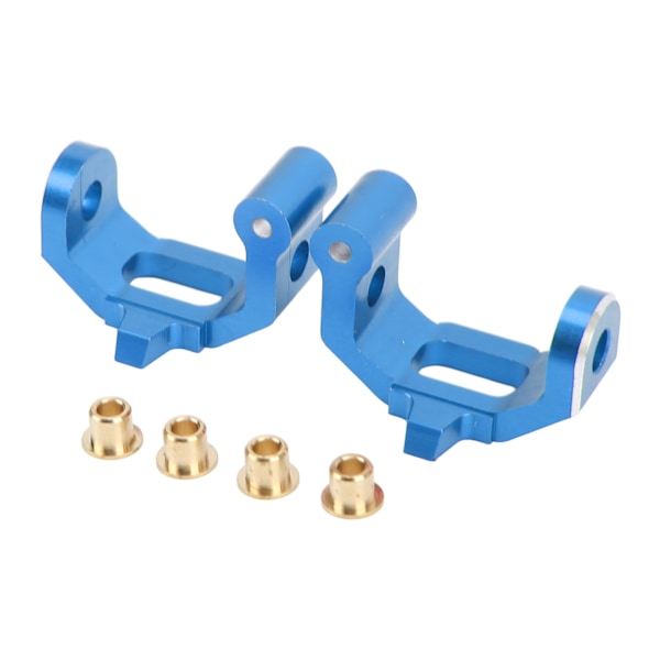 1 par RC-bil metall C-blokk oppgraderingstilbehør C-sete for Traxxas 4 Tec C8 og andre 1/10 flate sportsbiler blå