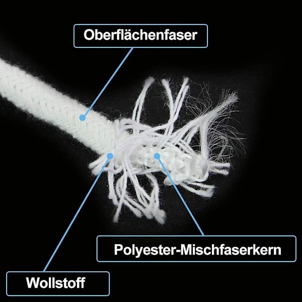 Automatisk plantevandingssystem med 20m absorberende kernetov
