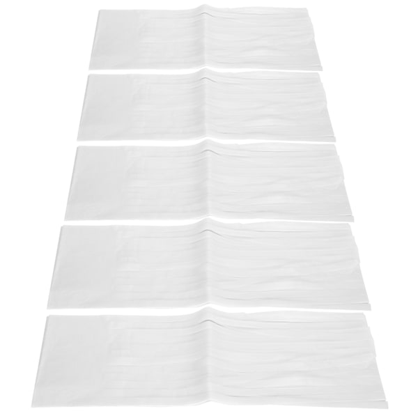 25 kpl hapsukoristetta Hää Syntymäpäivä Morsius Banner Juhla Koristeet Tarvikkeet Valkoinen