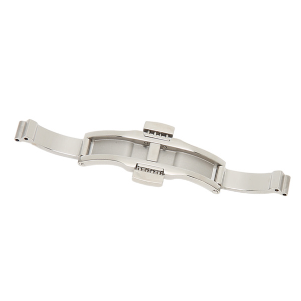 Watch Depolyment Spänne Rostfritt stål Vikning Utbyggnad Spänne Tryckknapp Spänne Watch Tillbehör 6 X 23 mm / 0,2 X 0,9 tum