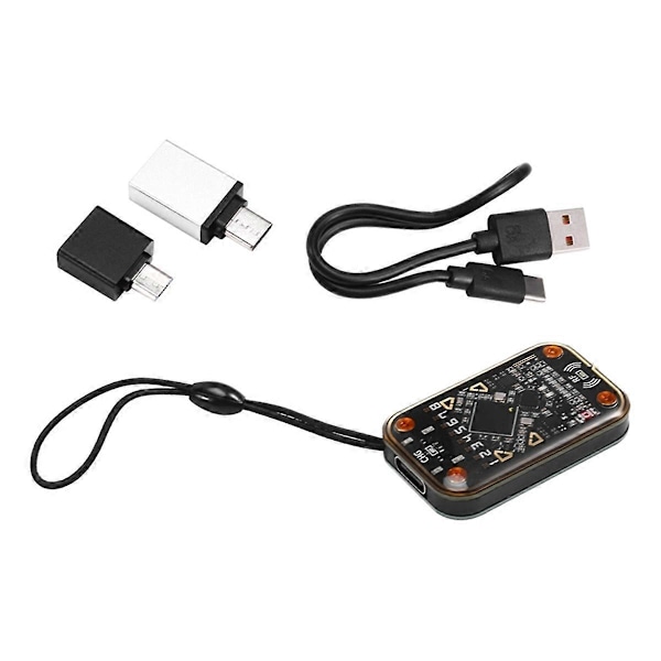 RFID Smart Chip Reader+5xCUID/UID-kort Kompatibel med NFC Lese Skriver Svart & Transparent21
