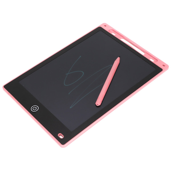 LCD-skrivetavle for barn, graffititavle, doodletavle, 10 tommer, håndskrevet leketøy for tidlig utdanning, rosa
