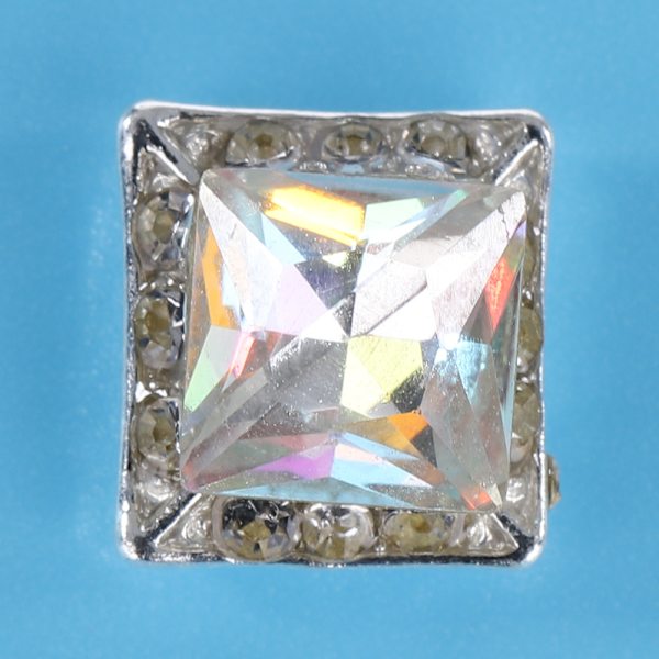 10 stk. Glitter Legering Rhinestones Manicure Metal Vanddråbe Zirkon Neglekunst Dekoration 08#275