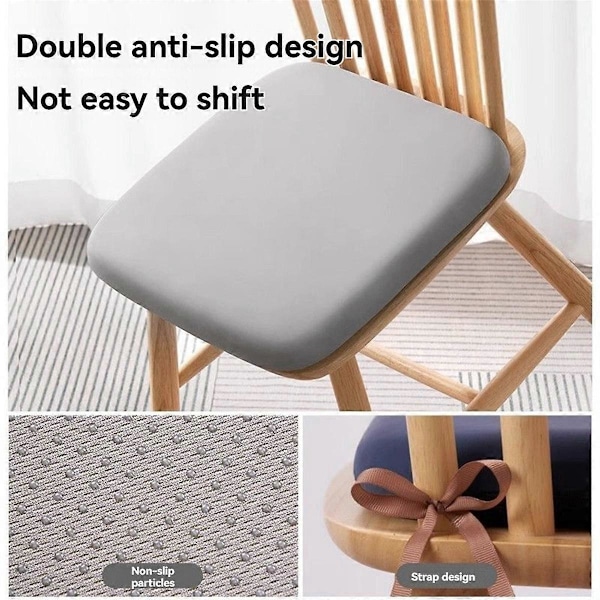 Ergonomisk Minnesbomullskudde Kontorskudde Ljusgrå