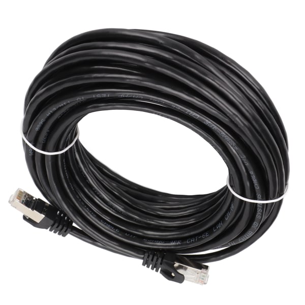 Cat 6 Ethernet-kabel EMI-skydd Låg returförlust 10 Gbps Höghastighets RJ 45-kontakt Internetsladd för PC 10 meter
