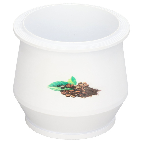 Kaffe doseringskop i aluminiumlegering til kaffemaskine, bønnekværn, portafiltertilbehør, 58 mm/2,28 tommer åbning, 140 ml