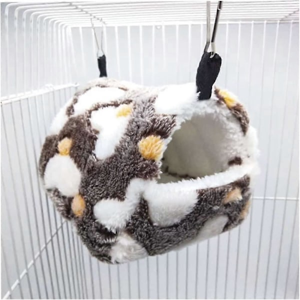 hamsterhus vinter varm hamster seng hængekøje legetøj seng hytte til marsvin