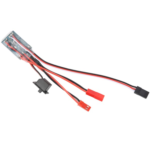 30A ESC børstet ESC-motor elektrisk hastighetsregulator med brems for RC-bilbåtmodell 30A