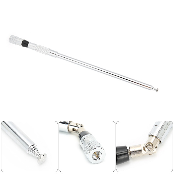 Fordonsmonterad VHF/UHF 118-136 Aviation Frequency Range Long Pull Rod Antenn SMA Hane