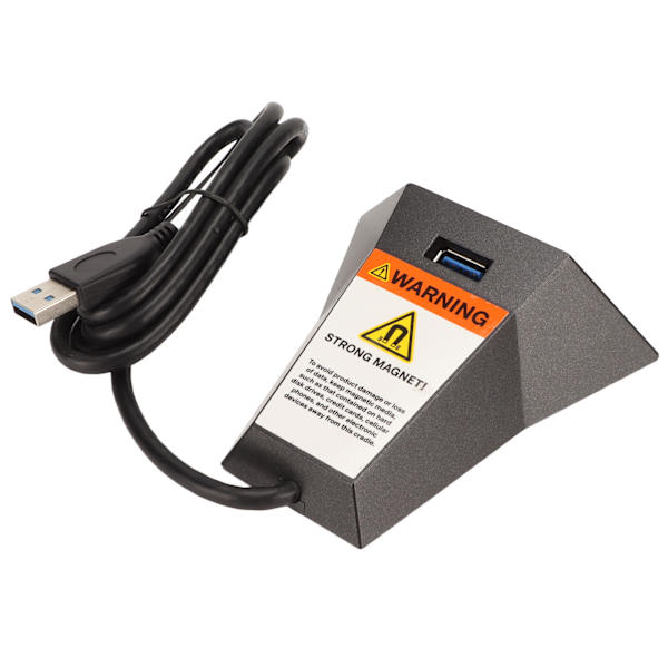 USB3.0-adapter Snabb överföring Kompakt magnetisk design Mini USB 3.0 Hub för Bärbar dator för hemkontor