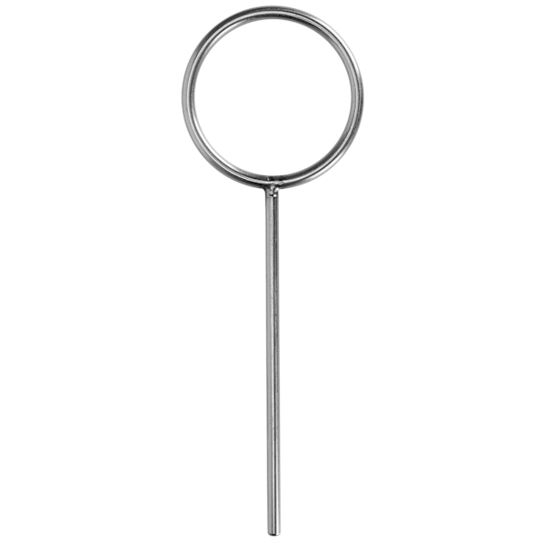 Ruostumattomasta teräksestä valmistettu laboratoriotukirengas Tukeva korroosionkestävä laboratoriokoe 80 mm / 3,1 tuumaa