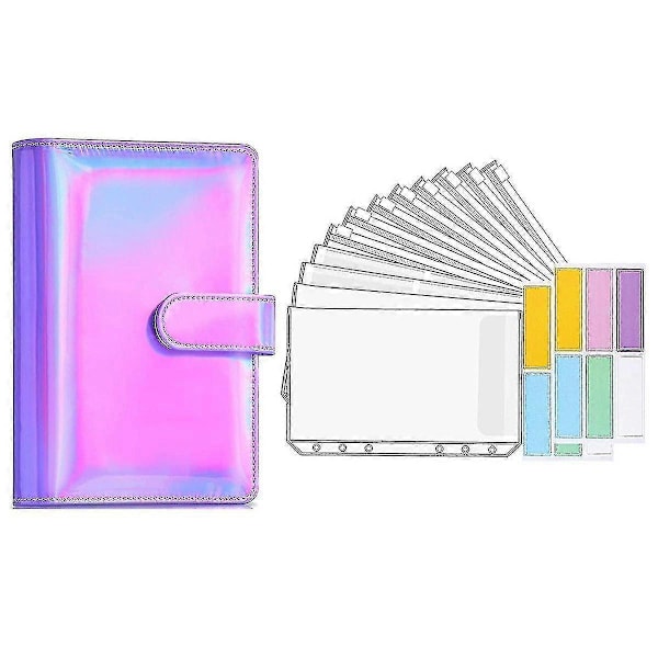 Budget Planner Kontant Binder Kuvert Zekai Laser Lilla-14 stk