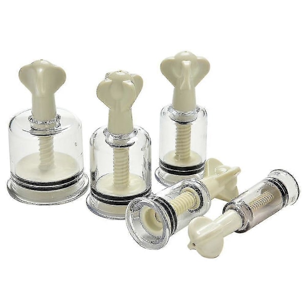 Cupping Nipple Sugekopper Pumper Brystforstørrelse - Enkel Vri Sug XL