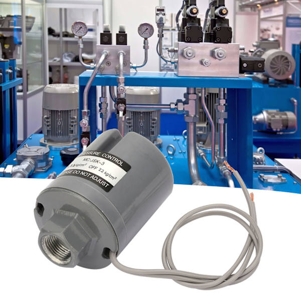 220V G3/8" indvendigt gevind automatisk vandpumpetrykkontaktcontroller (1,5-2,2 KGF /c㎡)