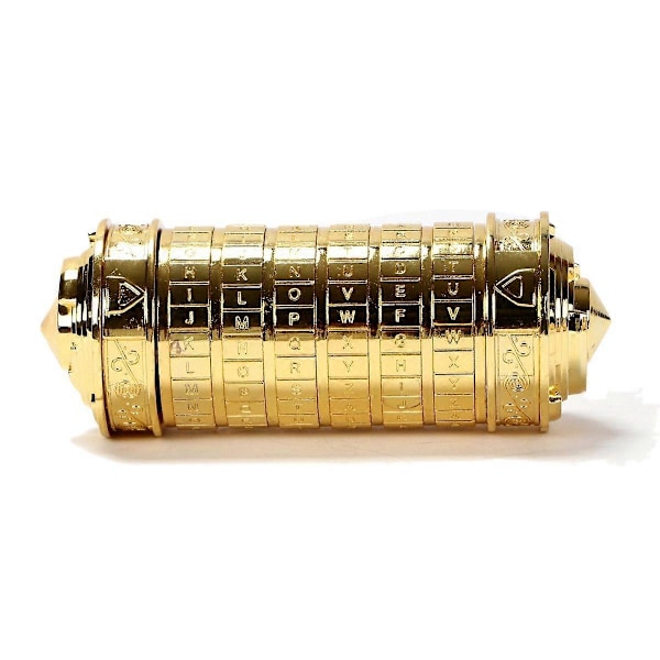 Cryptex Da Vinci -koodi Mini Cryptex -lukko Pulmapelit piilotetulla kullalla