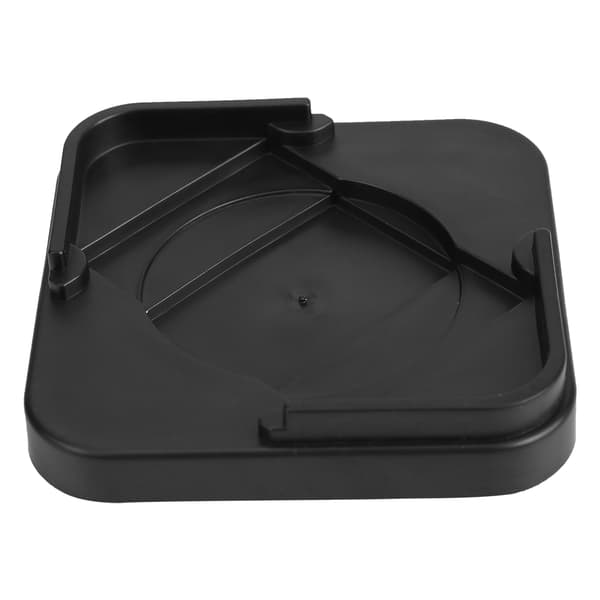 8 stk. sklisikker møbelbenmatte for bord, skrivebord, seng, sofa og stoler (svart)