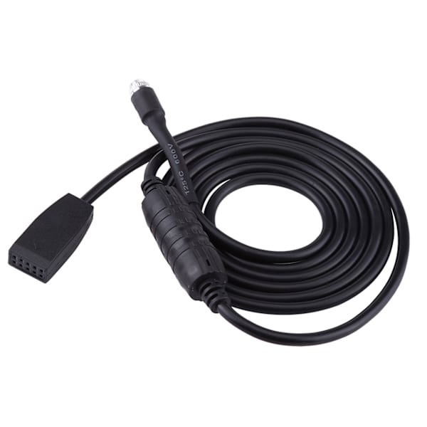 3,5 mm bilstereo AUX-indgangsgrænsefladeadapter MP3-musikkabel til E46 1998-2006