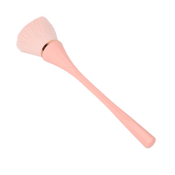 Makeupbørste Bløde Rige Børstehår Slanke Hårspidser Oversize Fluffy Stærk Puddergreb Evne Børste Pink