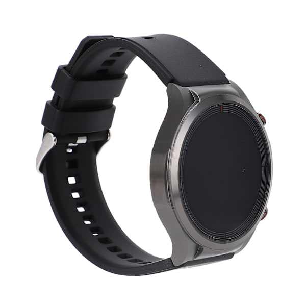 Blodsukkermålerur 1,32 tommer IP67 230mah Professionel sportstilstand Ikke-invasiv blodsukkermåling Smartwatch Grå