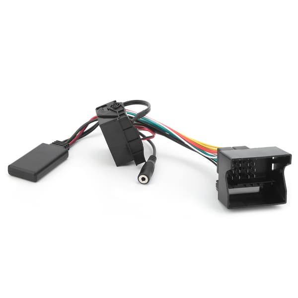 59,1 tuuman Bluetooth 5.0 AUX-kaapeliäänisovitin mikrofonilla, sopii malleihin E60 E63 E64 E65 E66 E87