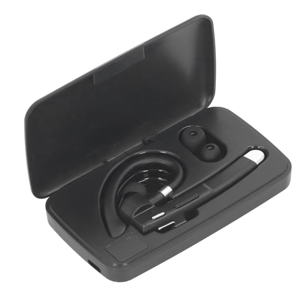 Bluetooth-headset Stilfuld Støjreducerende Vandtæt Trådløs Bluetooth-øretelefon med Digitalt Display til Kørsel Møde Lytning