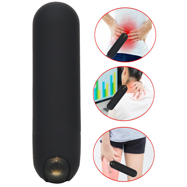Bärbar USB-vibrator massageapparat för hela kroppen, vibrationsmassage för kvinnor, vuxenleksak, typ C