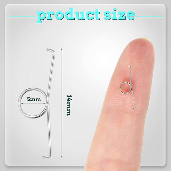 50 stk Metal Trigger-Fjeder til PS5 L2 R2 Controller Reservedele