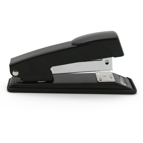 Skrivbordsstapler i legering, multifunktionell, bärbar kontorsstapler för hem, skola och kontor, svart