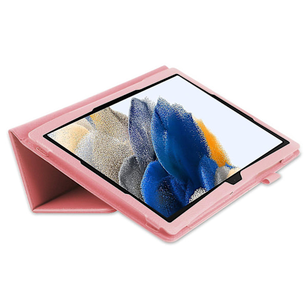 Kompatibel Samsung Galaxy Tab A8 10.5 (2021) Tablet Case med Litchi-tekstur Pu Læder Beskyttelsescover med Auto Vågn/Sov-1