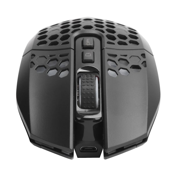 Mute laddningsmus Trådlös RGB Luminous Hollow Gaming 2,4GHz datortillbehör X801Black