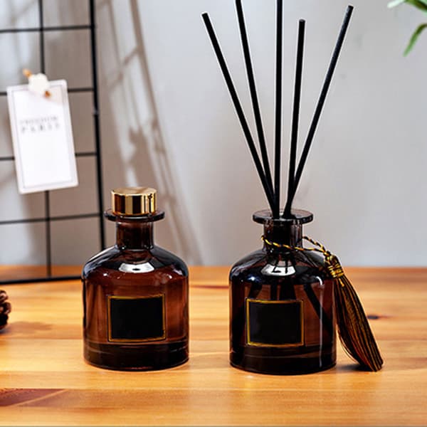 50 ml Reed Diffuser Fjerner lugt Ildfri Diffuser Olie Naturlig Diffuser til kontoret