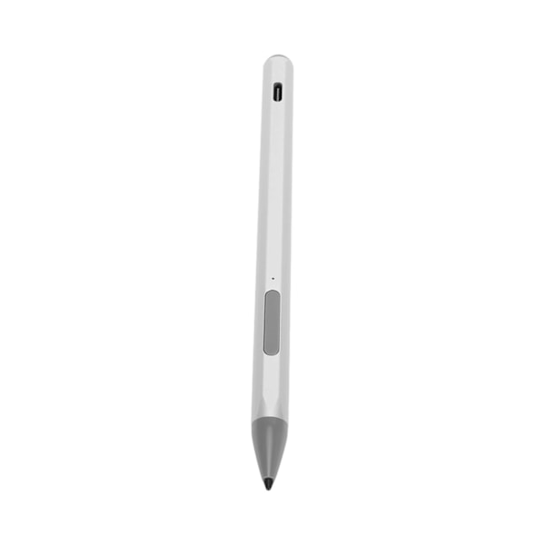 For Pro 3 Stylus 4096 Trykkfølsomhet Palm Rejection LED-indikator Aluminiumlegering Smart Pen for Tablet Skrivekontroll Sølvfarge