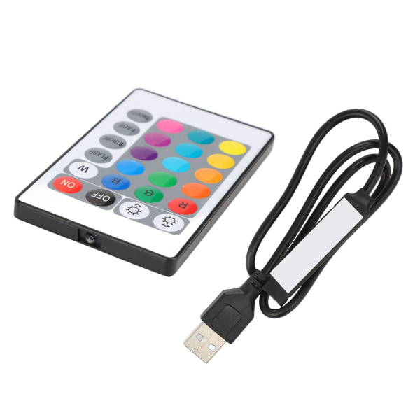 USB Bluetooth RGB Light Strip Controller med fjärrkontroll för 4 Pin 5V LED Strip Lights