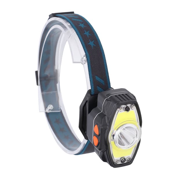 COB Hodelykt Høy Lysstyrke Induksjon Hodelykt USB Lading Vanntett Hodelykt for Camping