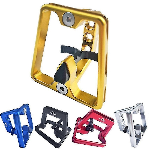 Front Carrier Cykeldele Til Dahon Alloy Pig Nose Taskeholder Blok Beslag Taske Stativer Cykel Zekai
