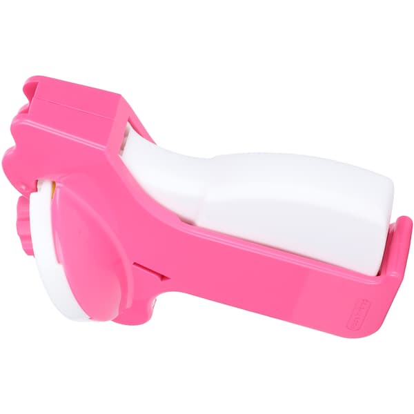 Prægemaskine Mini Manuel Skrivemaskine Båndprinter DIY Projekter Tilbehør Pink