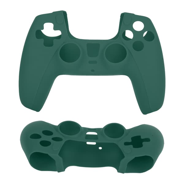 2 stk DOBE Antiskli Silikon Spillkonsoll Beskyttelse Gamepad Håndtak for PS5 (Grønn) Vert