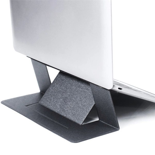 Bærbar Tablet Invisible Folding Stand Kunstlæder Usynlig Folding Stand Laptop Tablet Stand