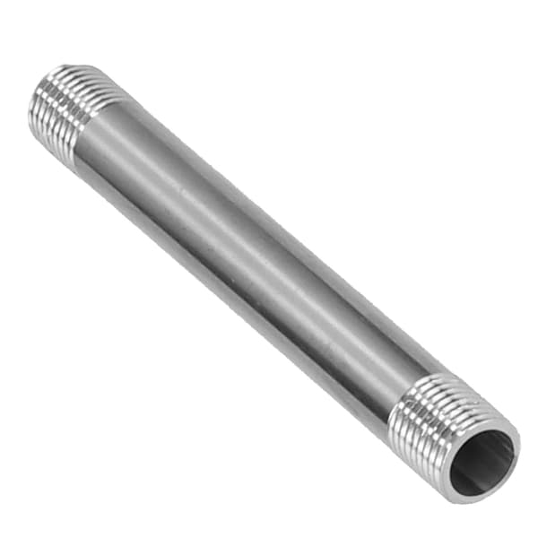 G1/4 Hanngevind 10cm Rørfittings i rustfritt stål Gjenget rørmonteringsledd Rørleggerutstyr