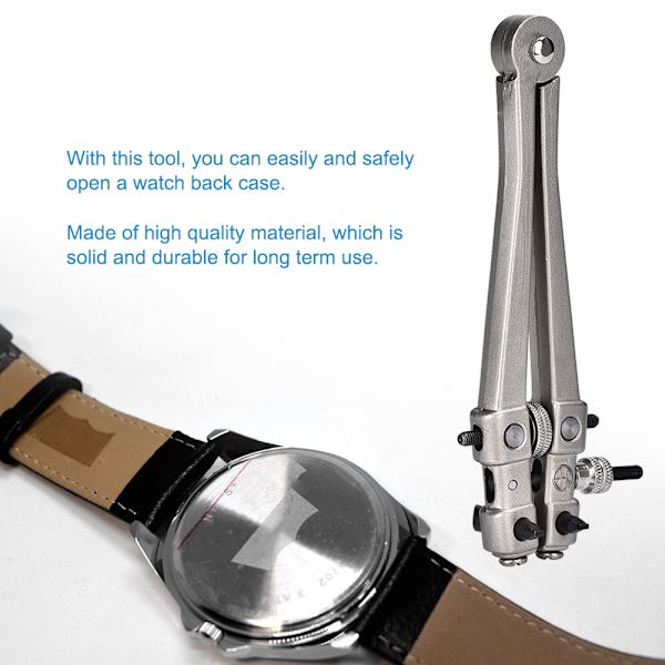 Professionell Watch Back Case Opener Cover Reparation Wrench Remover Tool för urmakare