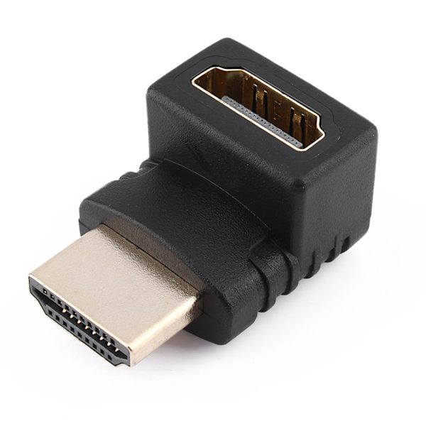 HDMI uros HDMI naaras kaapeli sovitin sovitin muunnin jatke 270 asteen kulma