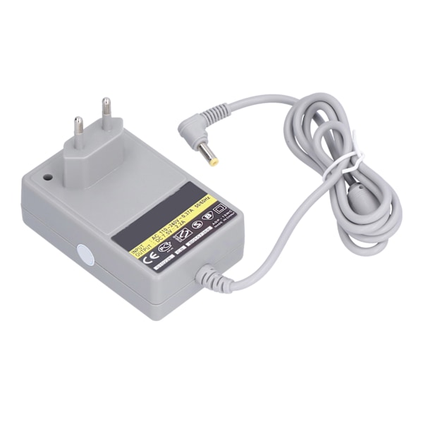 Værtsoplader til PS1 - Holdbar bærbar strømadapter med strømkabel til PS1-spilkonsol - EU-stik