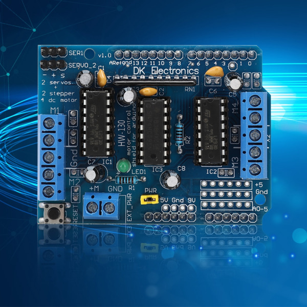 Multifunktionell PWM Hastighetsjustering Motor Driver Expansion Board DIY Module