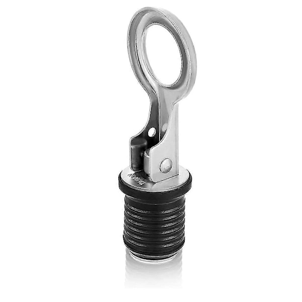 2 st Båtpluggar Snäpphandtag Dräneringsplugg kompatibel med 1 tum Diameter Marinbåt Dräneringsvridplugg Marinbåt Gummipropp