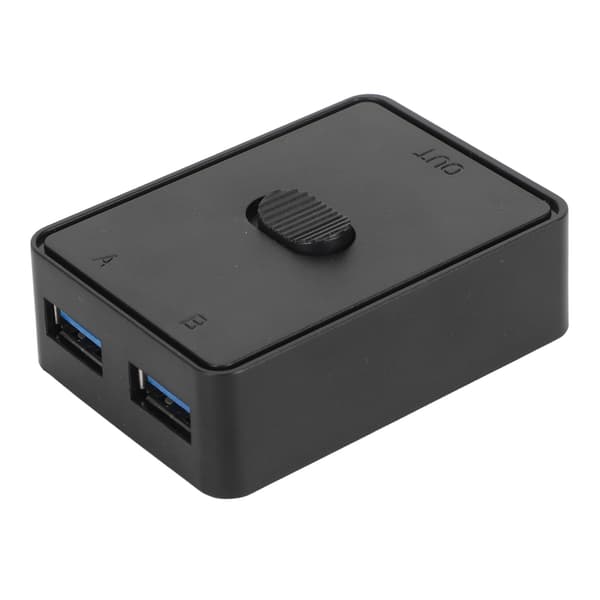 USB 3.0 Switch 2 ind 1 ud eller 1 ind 2 ud Bidirektionel USB Switch Selector USB KVM Switch til Tastatur Mus Scanner Printer